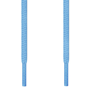 Round light blue shoelaces