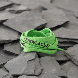 Green OFF-WHITE Shoelaces