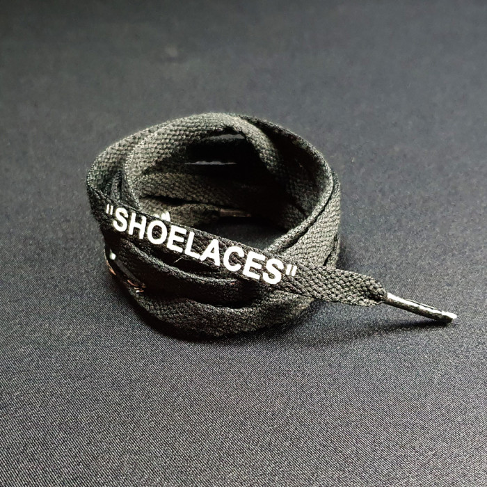 Black OFF-WHITE Shoelaces