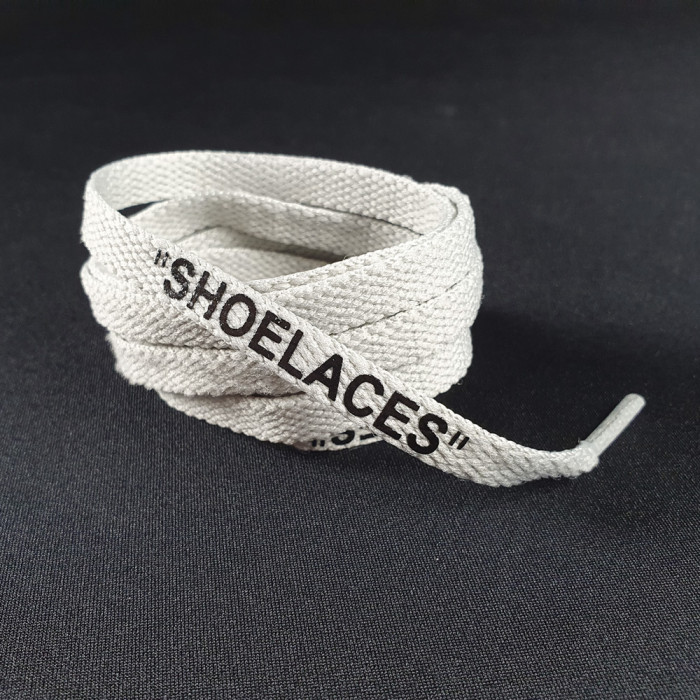 Light Grey OFF-WHITE Shoelaces